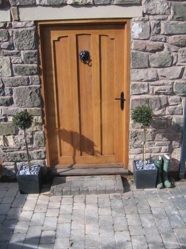 Solid Oak External Door - The Cardinal